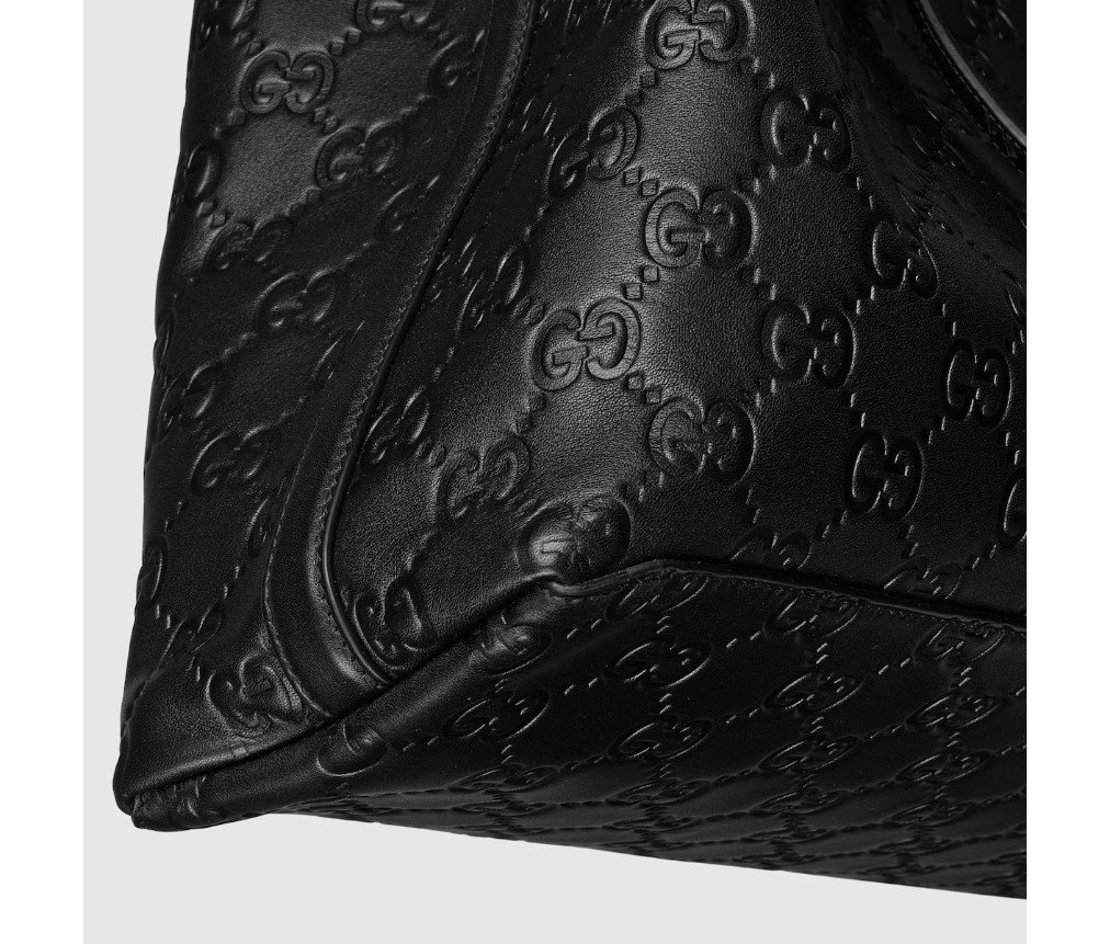 구찌 GG EMBLEM 라지 토트백 815213AAFDV1000 - 이미지 3