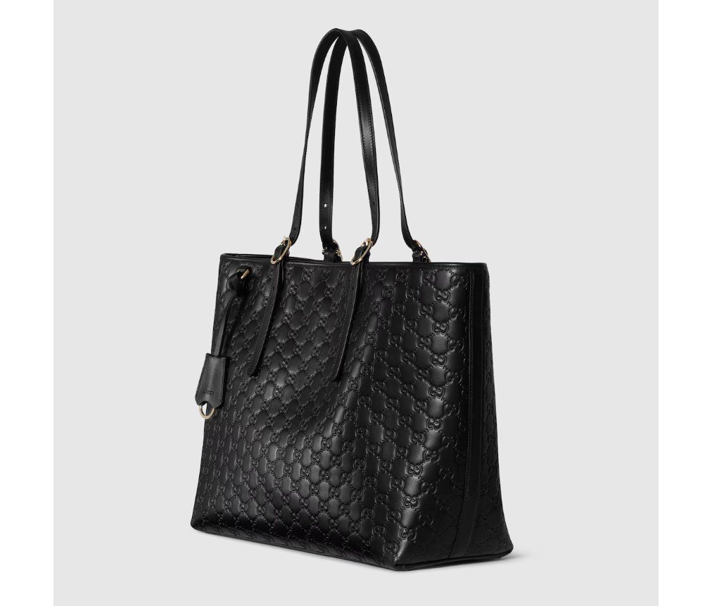 구찌 GG EMBLEM 라지 토트백 847455AAFDV1000 - 이미지 3