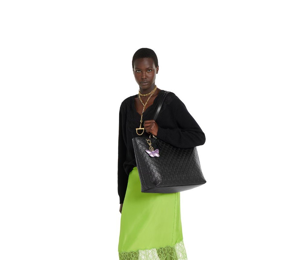 구찌 GG EMBLEM 라지 토트백 847455AAFDV1000 - 이미지 5