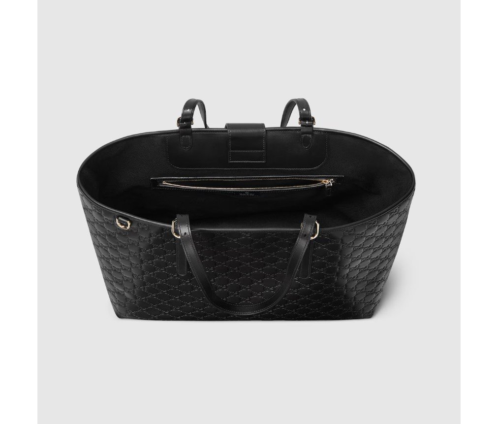 구찌 GG EMBLEM 라지 토트백 847455AAFDV1000 - 이미지 10