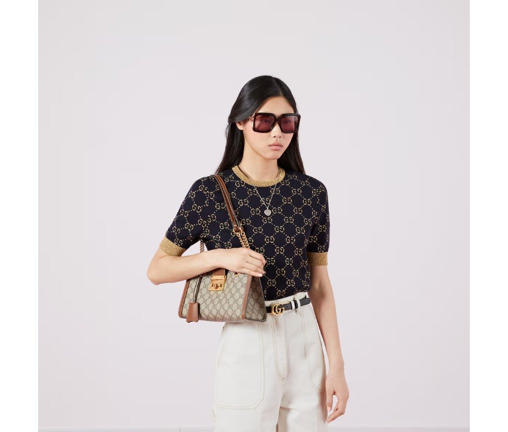 구찌 패드락 미디엄 토트백 498156KHNKG8534 - 이미지 4