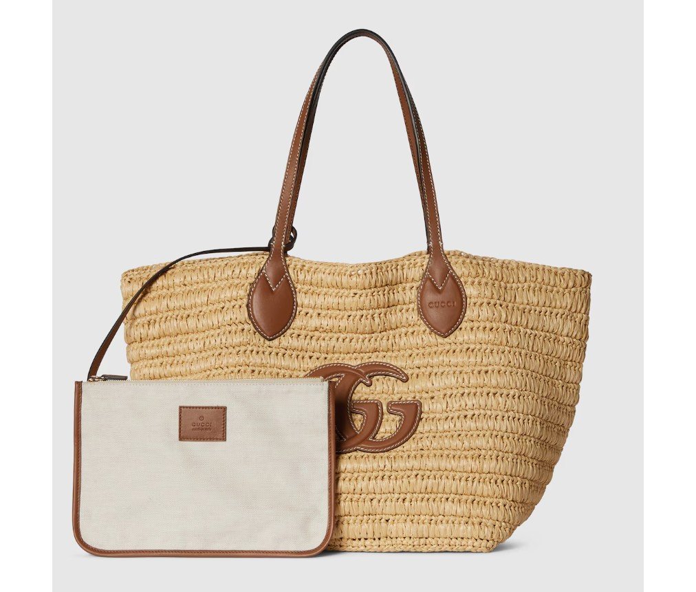 구찌 짠 미디엄 토트백 836506FAEQK9769 - 이미지 5