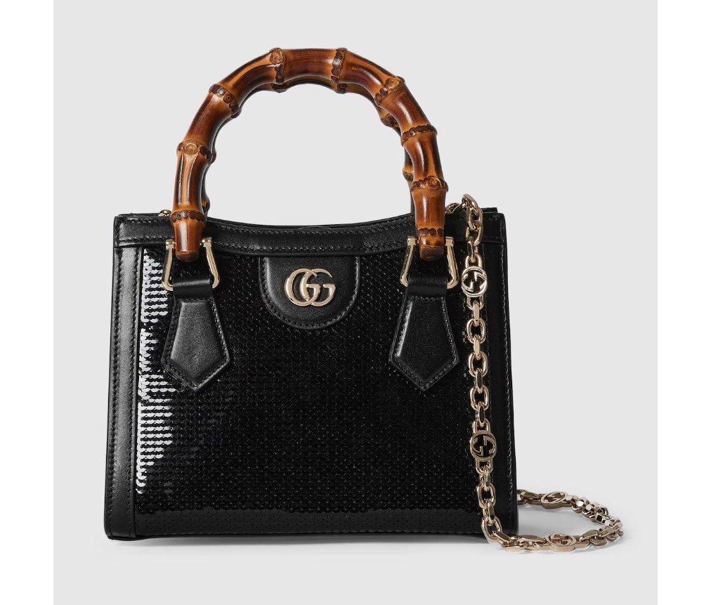 구찌 GUCCI DIANA 자수 스몰 토트백 675800FAFEP1000