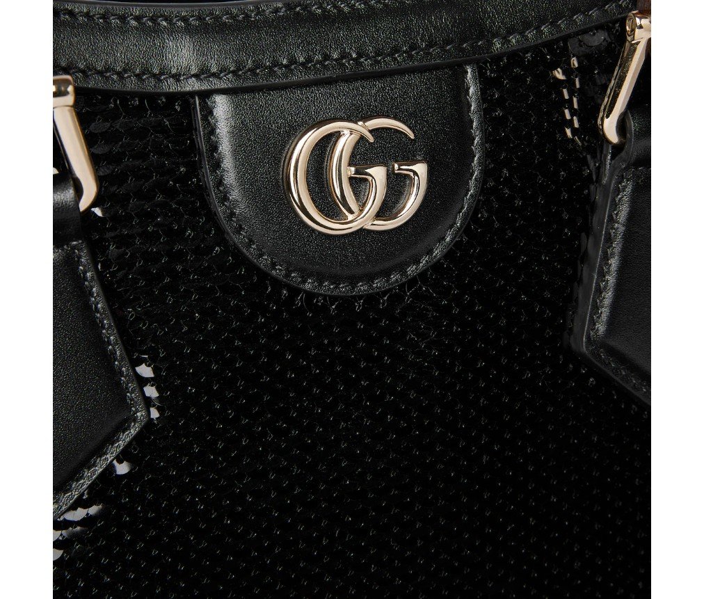 구찌 GUCCI DIANA 자수 스몰 토트백 675800FAFEP1000 - 이미지 5