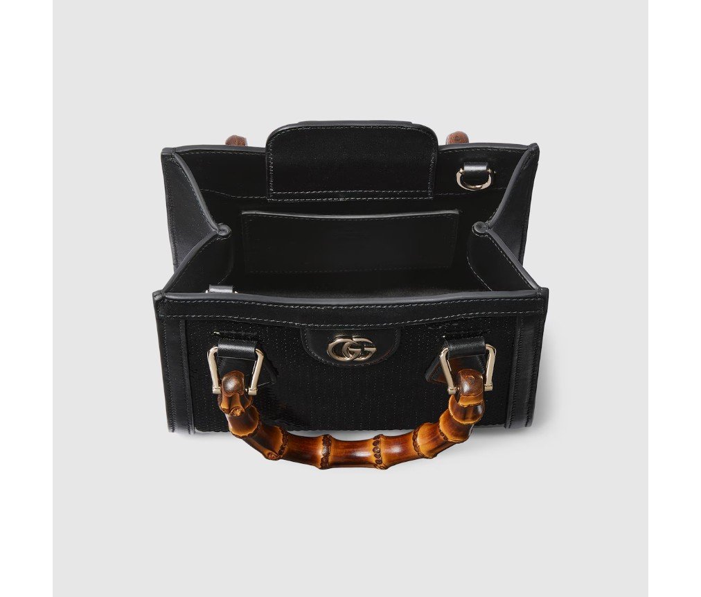 구찌 GUCCI DIANA 자수 스몰 토트백 675800FAFEP1000 - 이미지 7