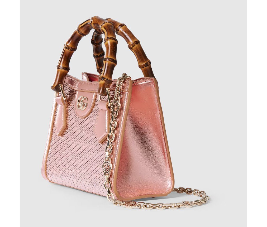 구찌 GUCCI DIANA 자수 스몰 토트백 675800FAFEO5752 - 이미지 2