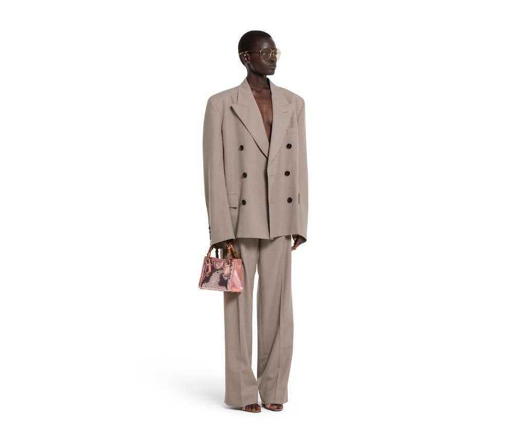 구찌 GUCCI DIANA 자수 스몰 토트백 675800FAFEO5752 - 이미지 4