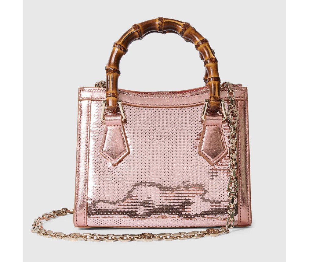 구찌 GUCCI DIANA 자수 스몰 토트백 675800FAFEO5752 - 이미지 6