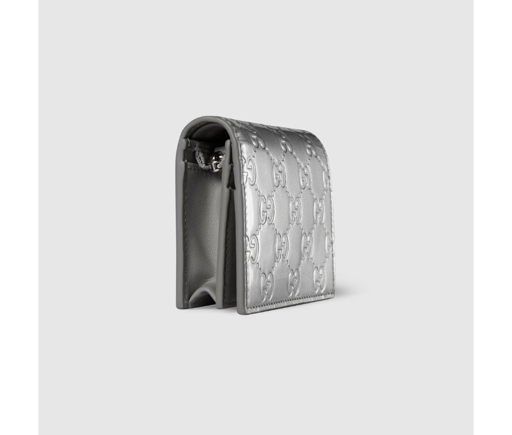 구찌 GG EMBLEM 스몰 WALLET 847207AAFT58144 - 이미지 3