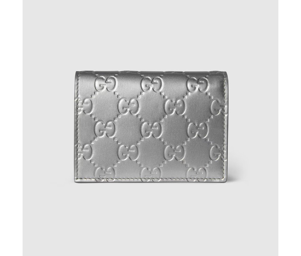 구찌 GG EMBLEM 스몰 WALLET 847207AAFT58144 - 이미지 5