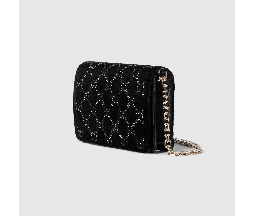 구찌 GG 크리스털 체인 지갑 853574FAFNT1042 - 이미지 2