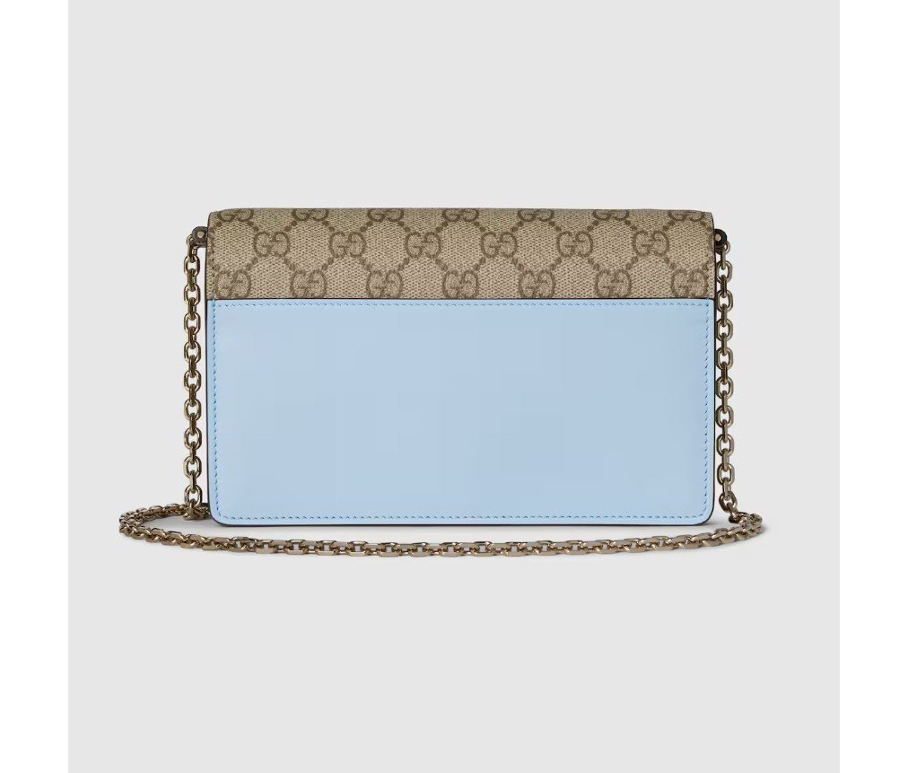 구찌 GG 엠블럼 체인 지갑 838151AAEQ74945 - 이미지 5