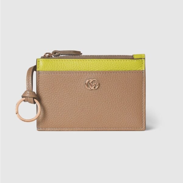 구찌 GG 마몬트 지퍼 키 파우치 837966AAE5F2843