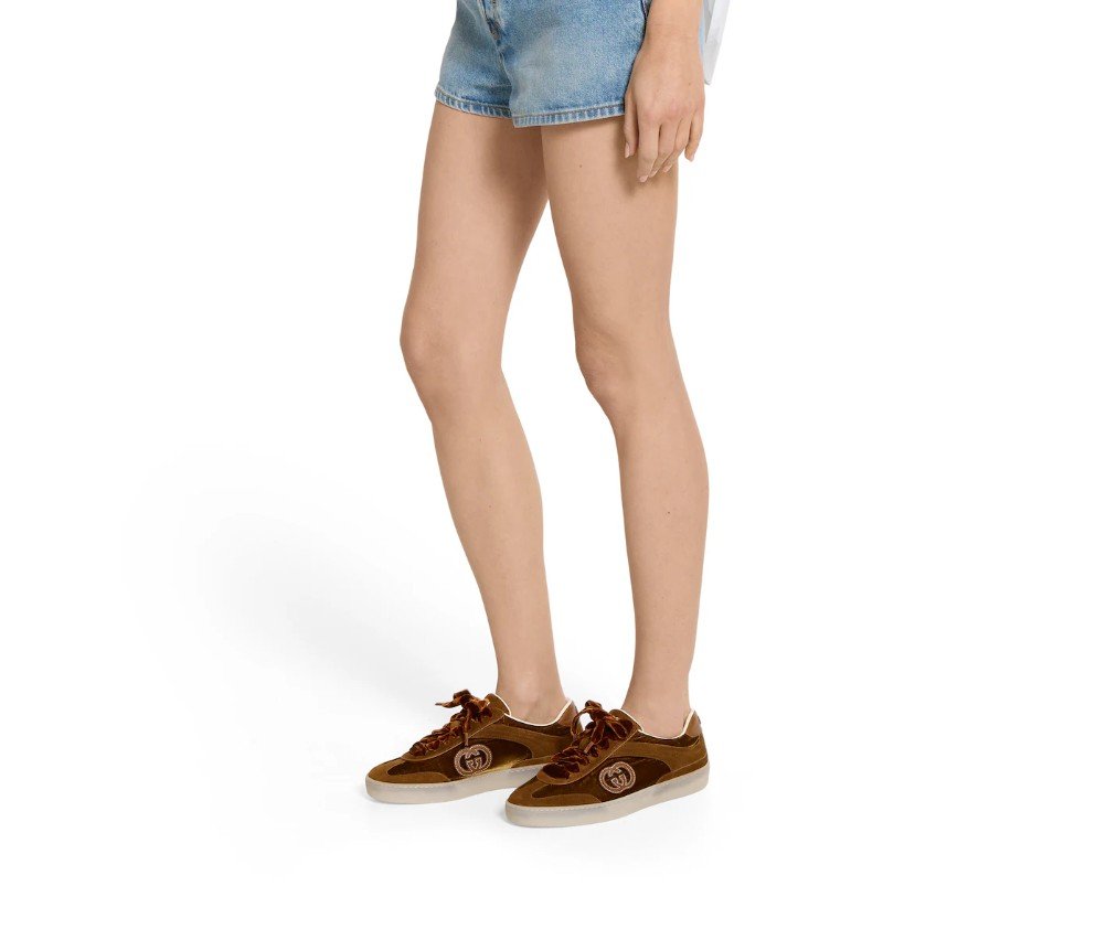 구찌 여성용 G75 스니커즈 812656AAE4N2440 - 이미지 3