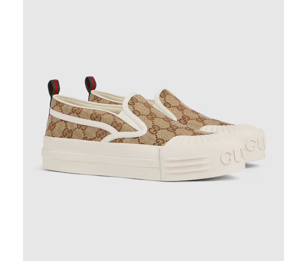 구찌 여성용 슬립온 스니커즈 836059FAENW9746 - 이미지 2