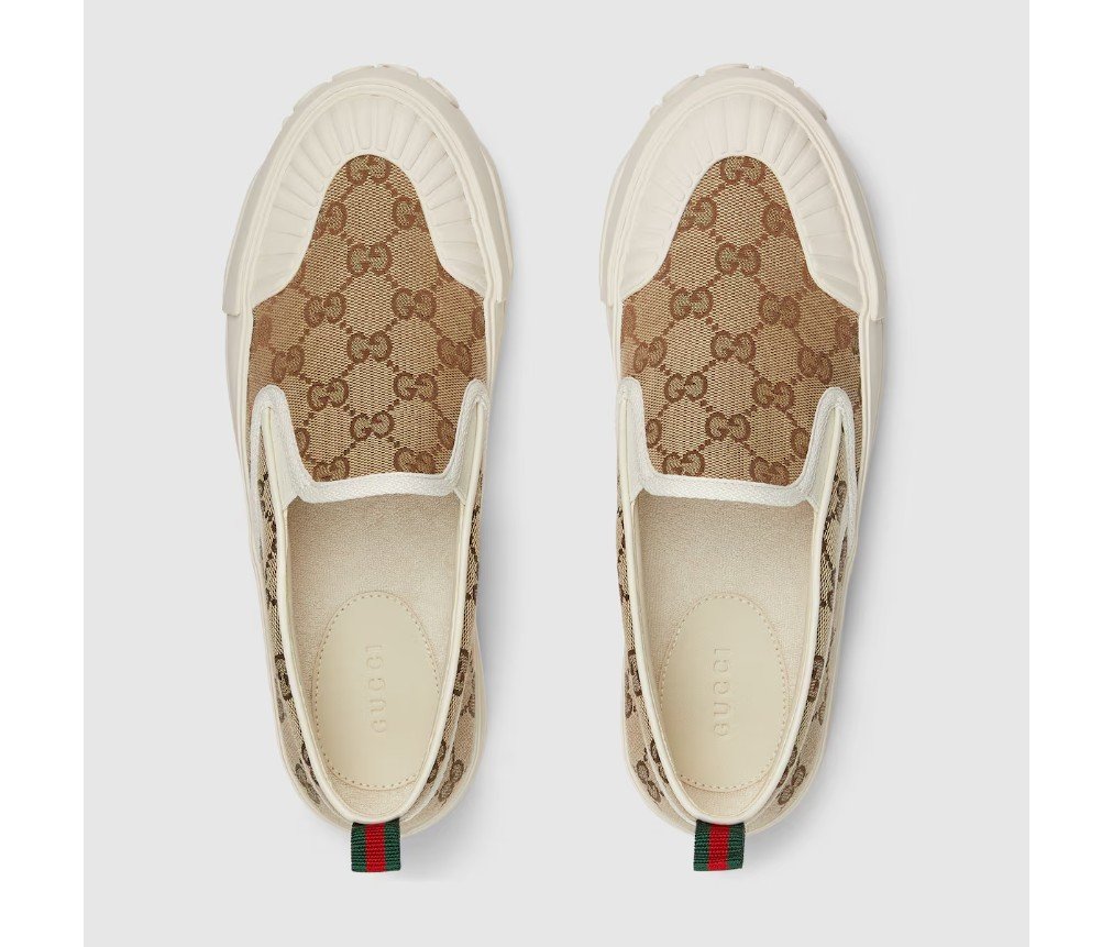 구찌 여성용 슬립온 스니커즈 836059FAENW9746 - 이미지 5