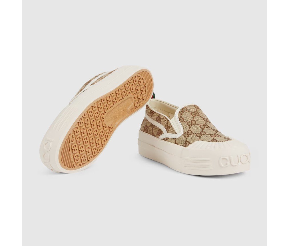 구찌 여성용 슬립온 스니커즈 836059FAENW9746 - 이미지 6