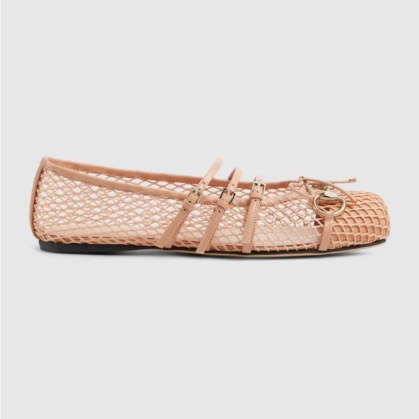 구찌 여성용 호스빗 발레 플랫 835077FAEQZ5741