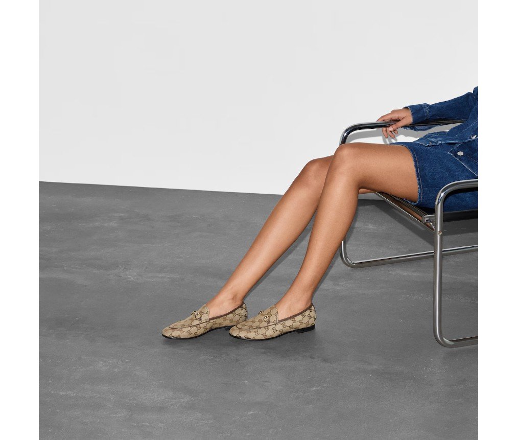 구찌 여성용 조르단 로퍼 431467KY9809763 - 이미지 3