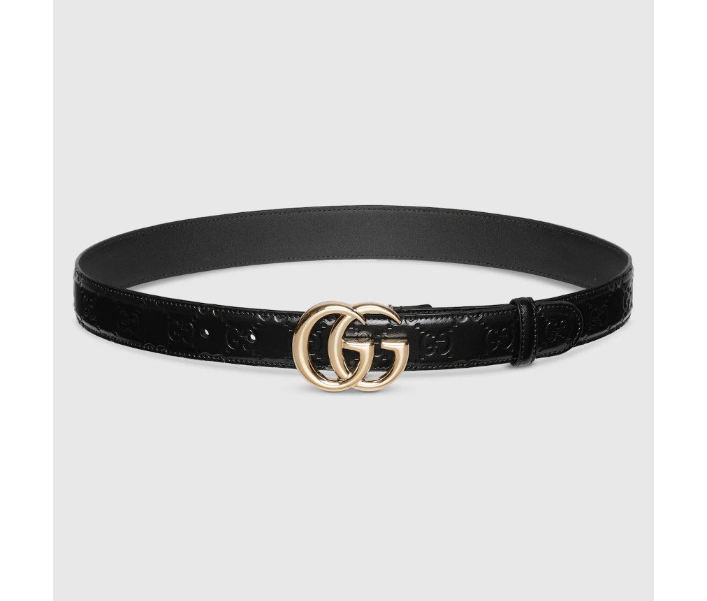 구찌 GG 마몽 얇은 벨트 625839AAD5L1000