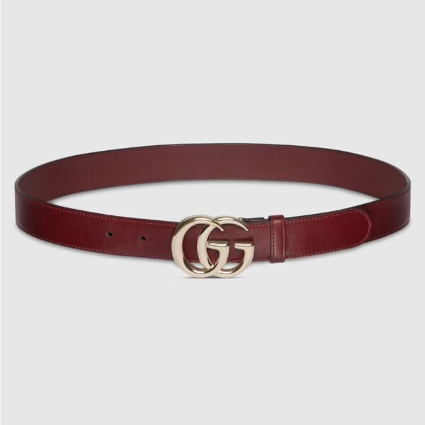 구찌 GG 마몽 얇은 벨트 6258390AAA56207