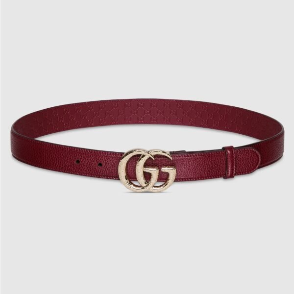 구찌 GG 마몽 얇은 벨트 836933AAEAO6207