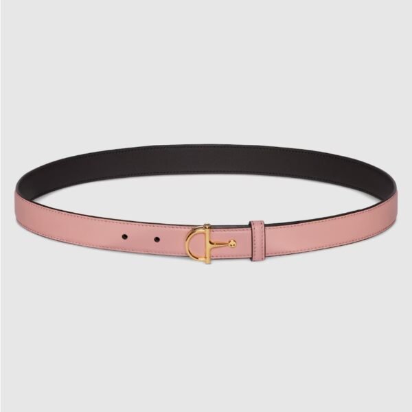 구찌 하프 호스빗 버클이 달린 얇은 벨트 836993AAEC25712