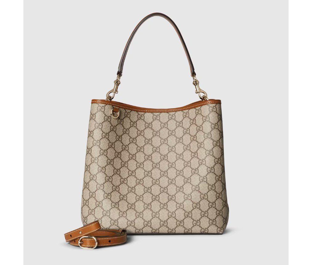 구찌 GG 엠블럼 미디엄 버킷 백 815103FAD6L9758