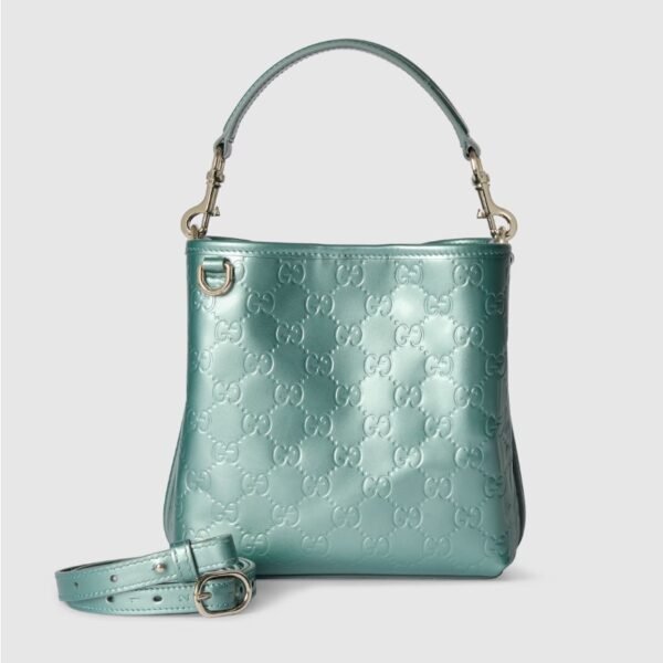 구찌 GG 엠블럼 스몰 버킷백 815118FAE8F4728