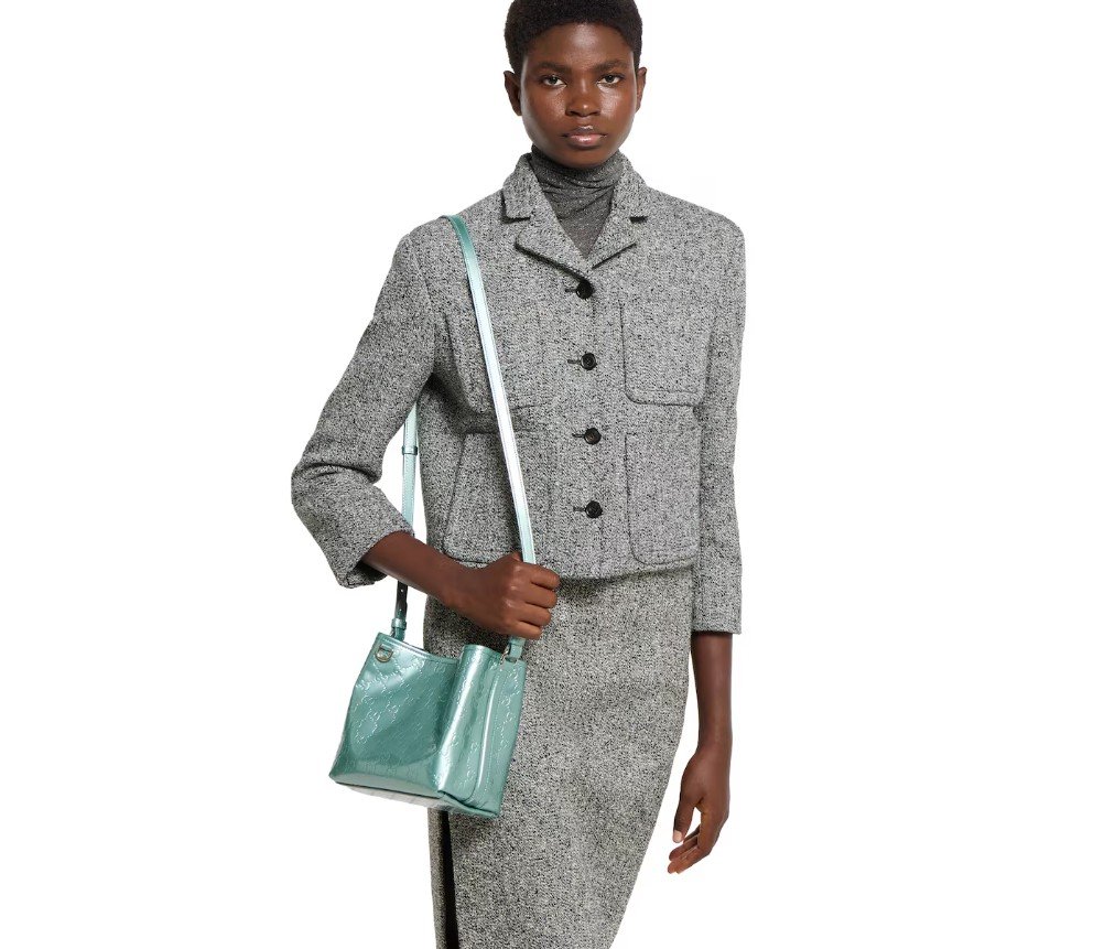 구찌 GG 엠블럼 스몰 버킷백 815118FAE8F4728 - 이미지 6