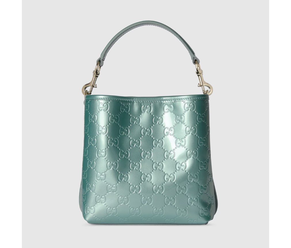 구찌 GG 엠블럼 스몰 버킷백 815118FAE8F4728 - 이미지 10