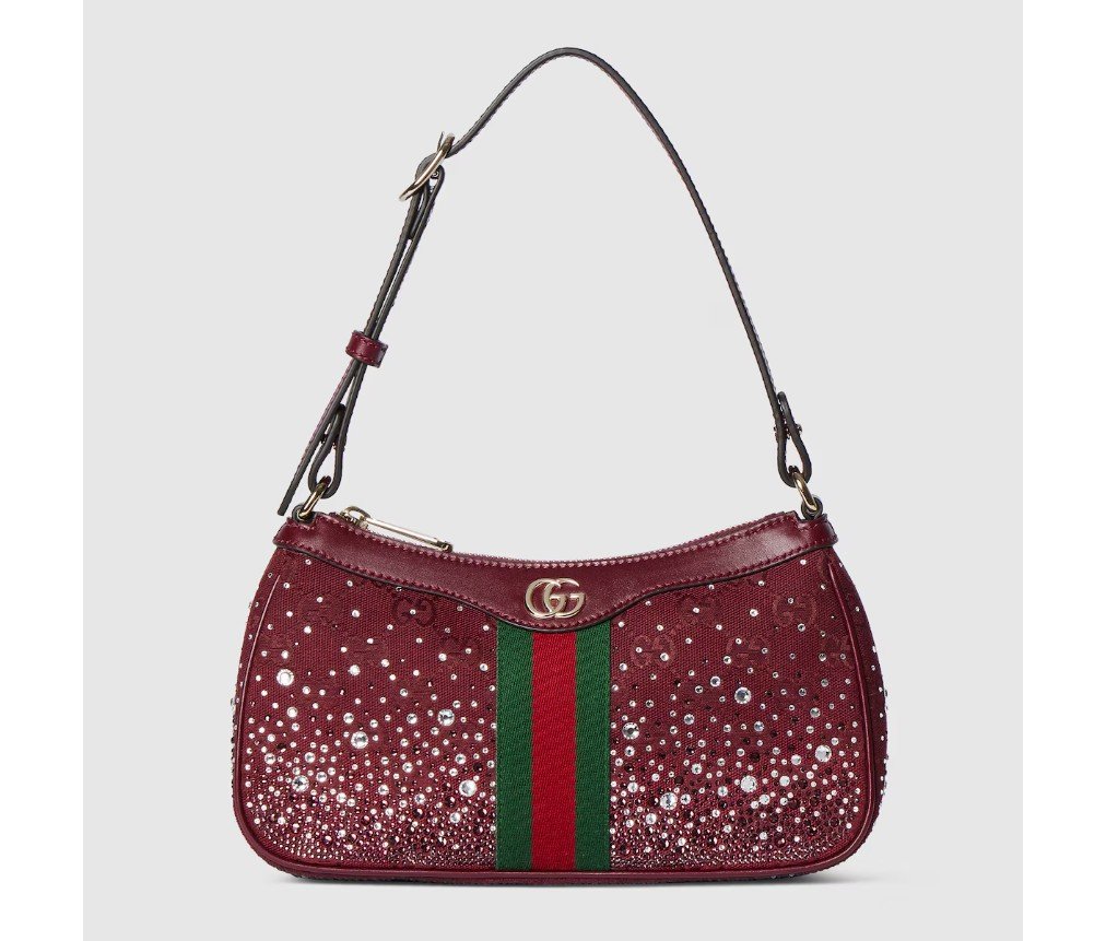 구찌 OPHIDIA CRYSTALS 스몰 숄더백 841341FAFFA8541