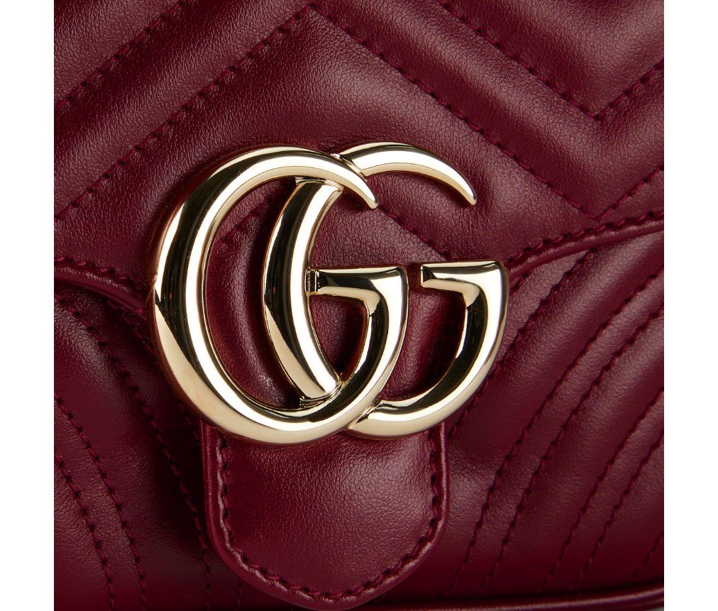 구찌 GG 마몬트 미니 탑 핸들 백 811238AAECK6207 - 이미지 6