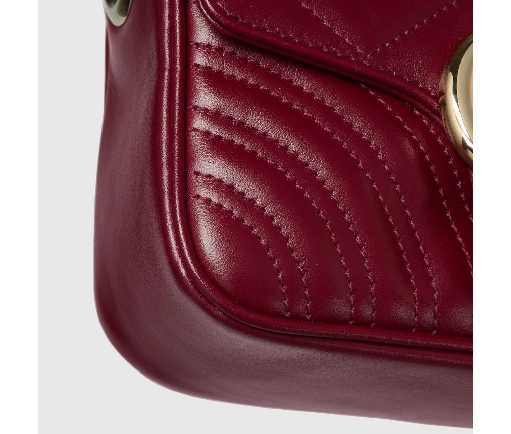 구찌 GG 마몬트 미니 탑 핸들 백 811238AAECK6207 - 이미지 2