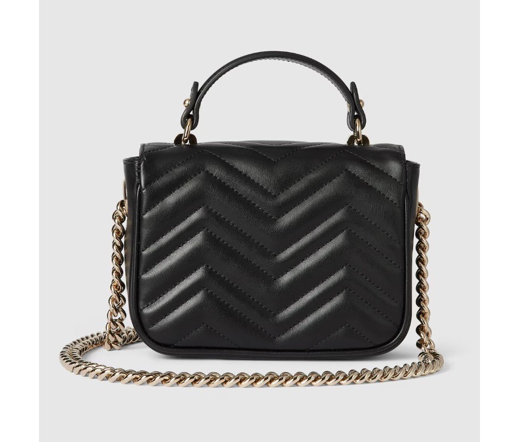 구찌 GG 마몬트 미니 탑 핸들 백 811238AAECK1000 - 이미지 7