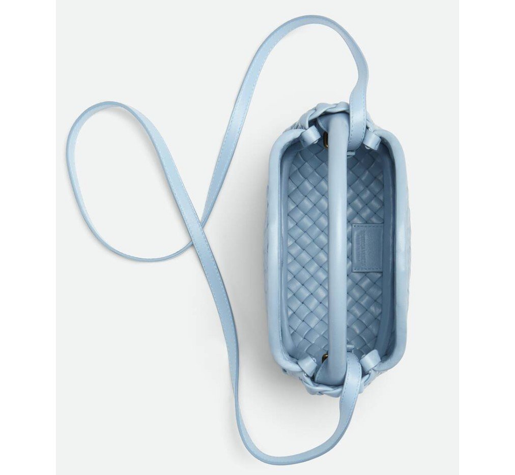 보테가 베네타 스몰 코블 탑 핸들 805739V3RG11728 - 이미지 4