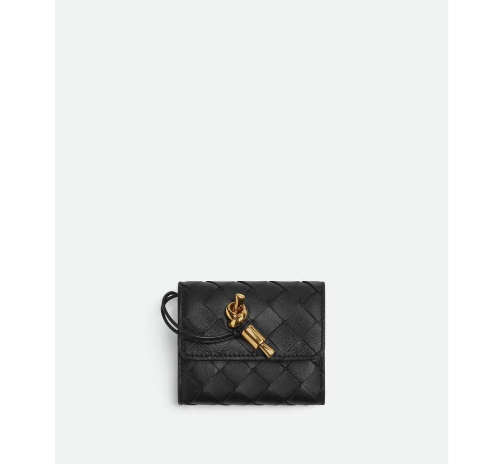 보테가 베네타 안디아모 삼단 지갑 824968VCPP21019 - 이미지 2