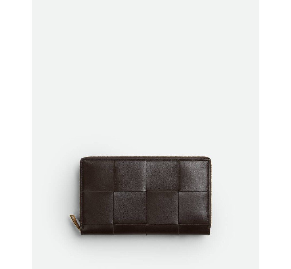 보테가 베네타 카세트 지퍼 어라운드 지갑 651368VCQC12132 - 이미지 2