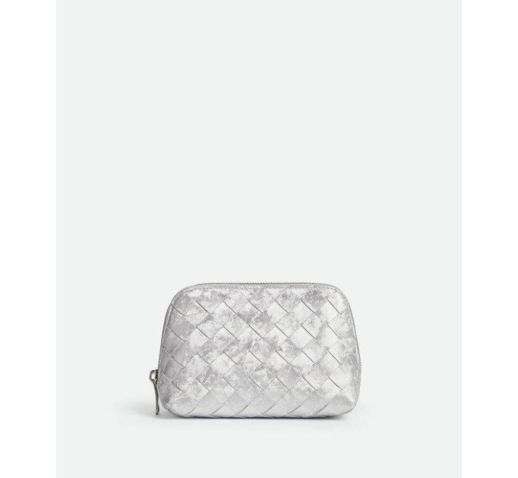 보테가 베네타 인트레치아토 스몰 뷰티 파우치 764044V5XF08101 - 이미지 2