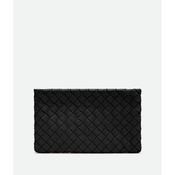 보테가 베네타 인트레치아토 스몰 플랫 파우치 749919VCPP98425