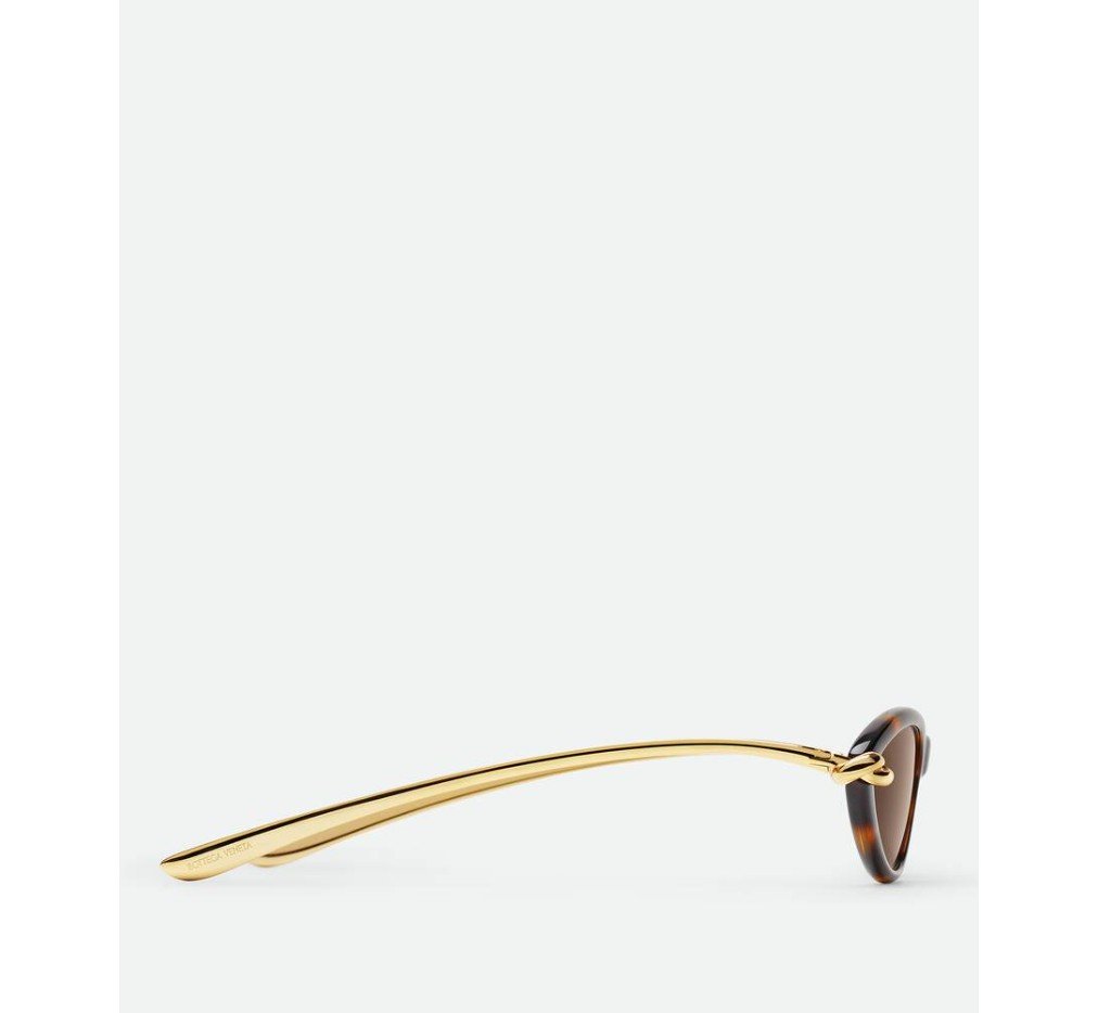 보테가 베네타 매듭 고양이 눈 선글라스 821447VBL801315 - 이미지 4