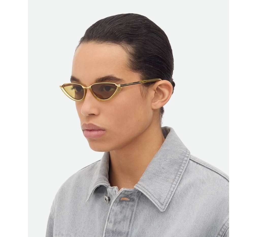 보테가 베네타 클래식 캣아이 선글라스 810382V44507410 - 이미지 3