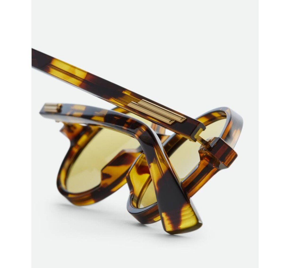 보테가 베네타 클래식 라운드 선글라스 841239V2Q301509 - 이미지 4