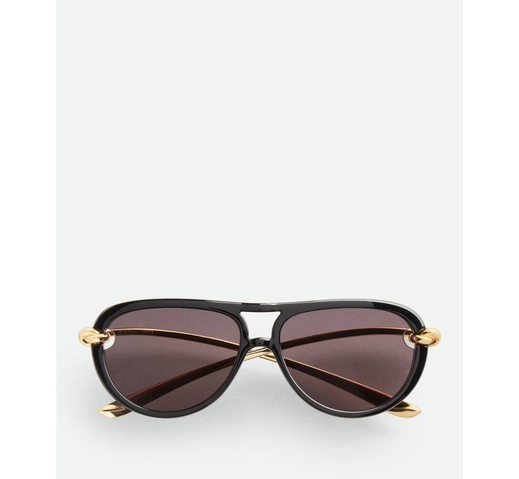 보테가 베네타 노트 에비에이터 선글라스 841235VBL801280 - 이미지 2