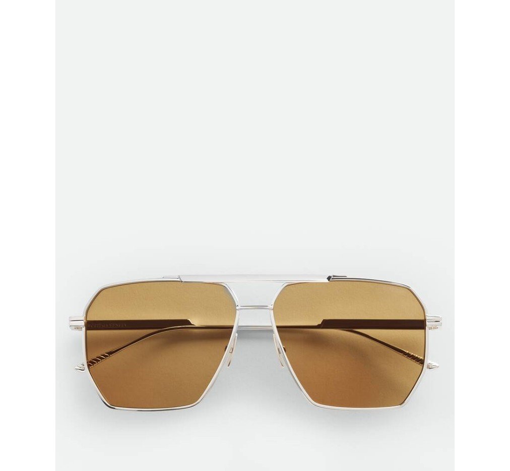 보테가 베네타 클래식 에비에이터 선글라스 590248V44501398 - 이미지 2