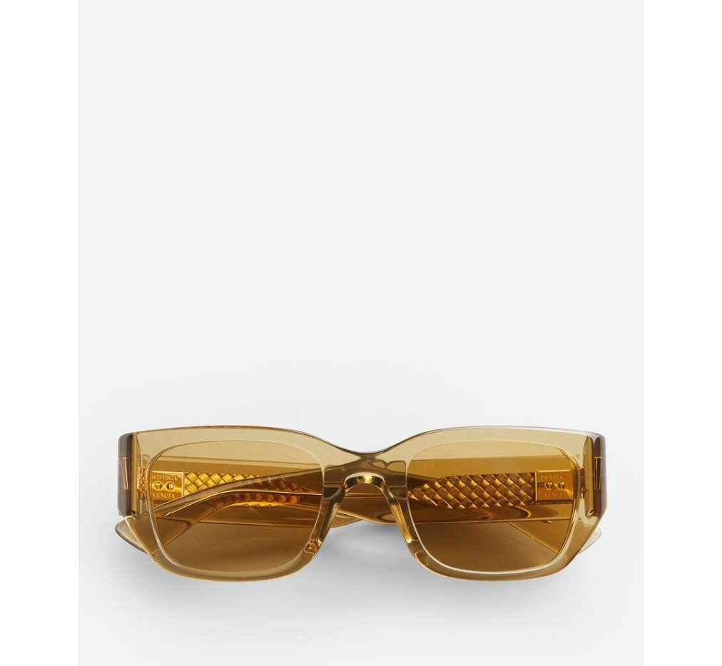 보테가 베네타 인트레치아토 스퀘어 선글라스 841186V2Q307410 - 이미지 2