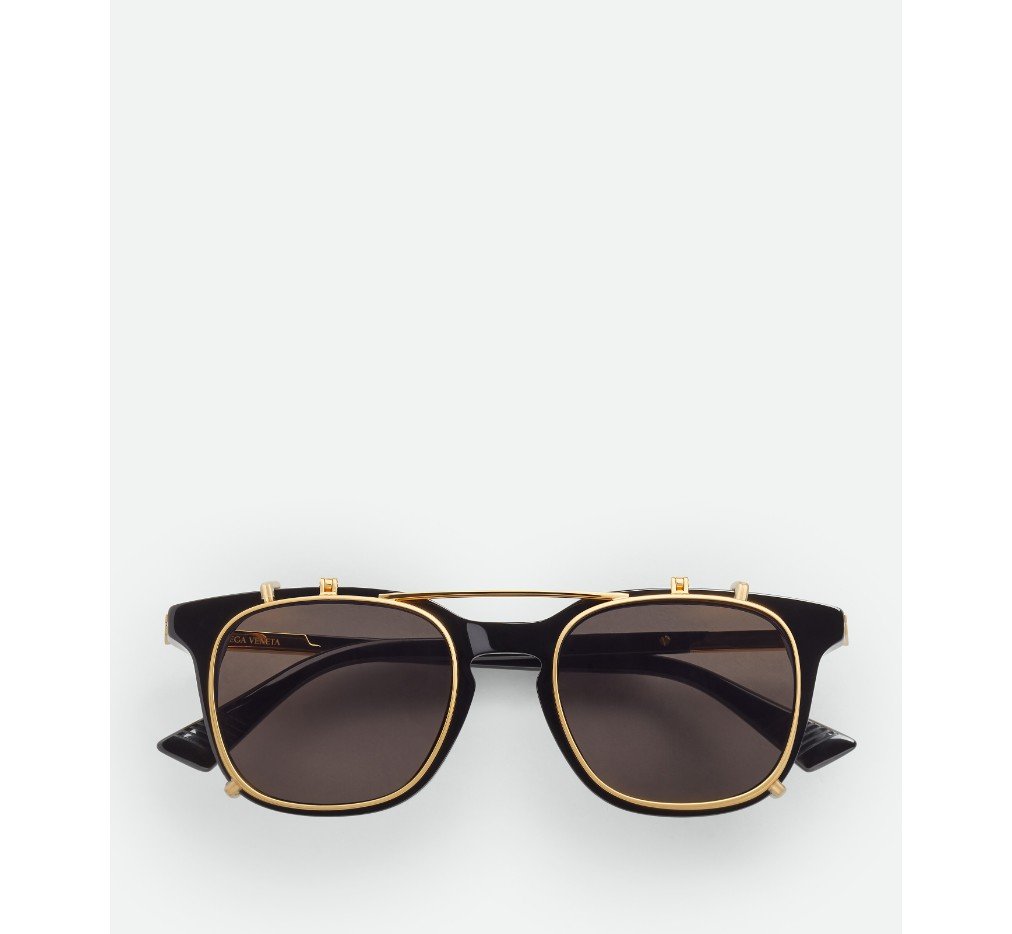 보테가 베네타 클래식 스퀘어 클립온 선글라스 841201V2Q301423