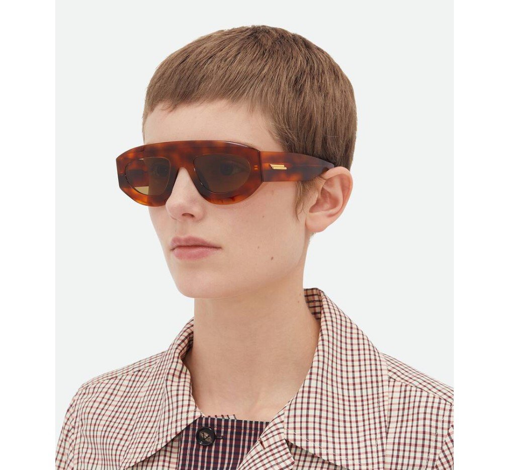 보테가 베네타 울트라씬 쉴드 선글라스 821510V2Q302900 - 이미지 3