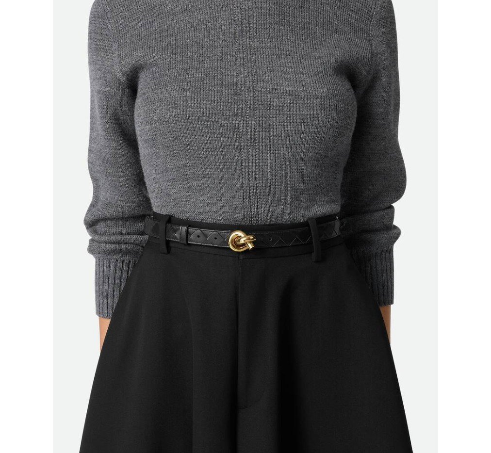 보테가 베네타 매듭 벨트 837003V4R432190 - 이미지 3