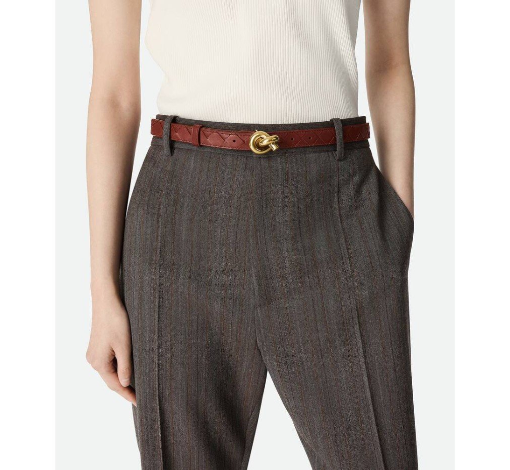 보테가 베네타 매듭 벨트 837003V4R432506 - 이미지 3